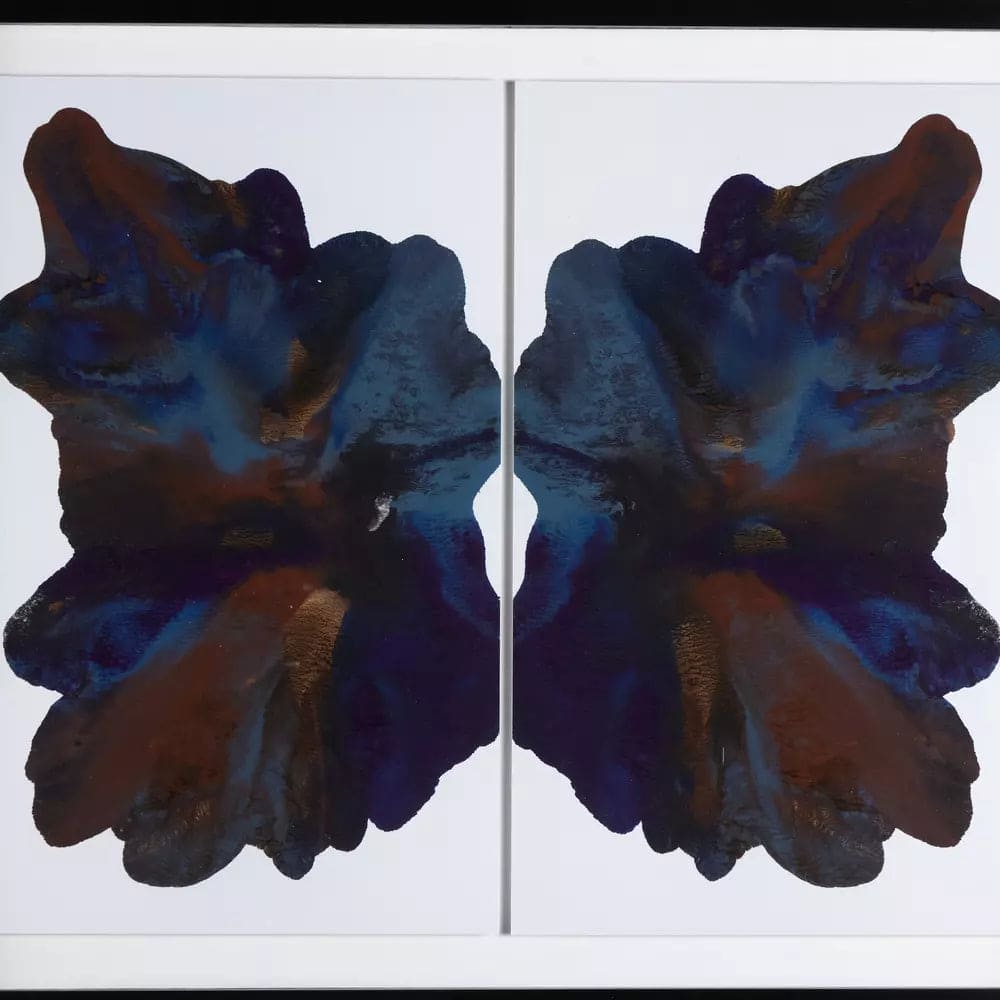 Rorschach Plum by Orfeo Quagliata