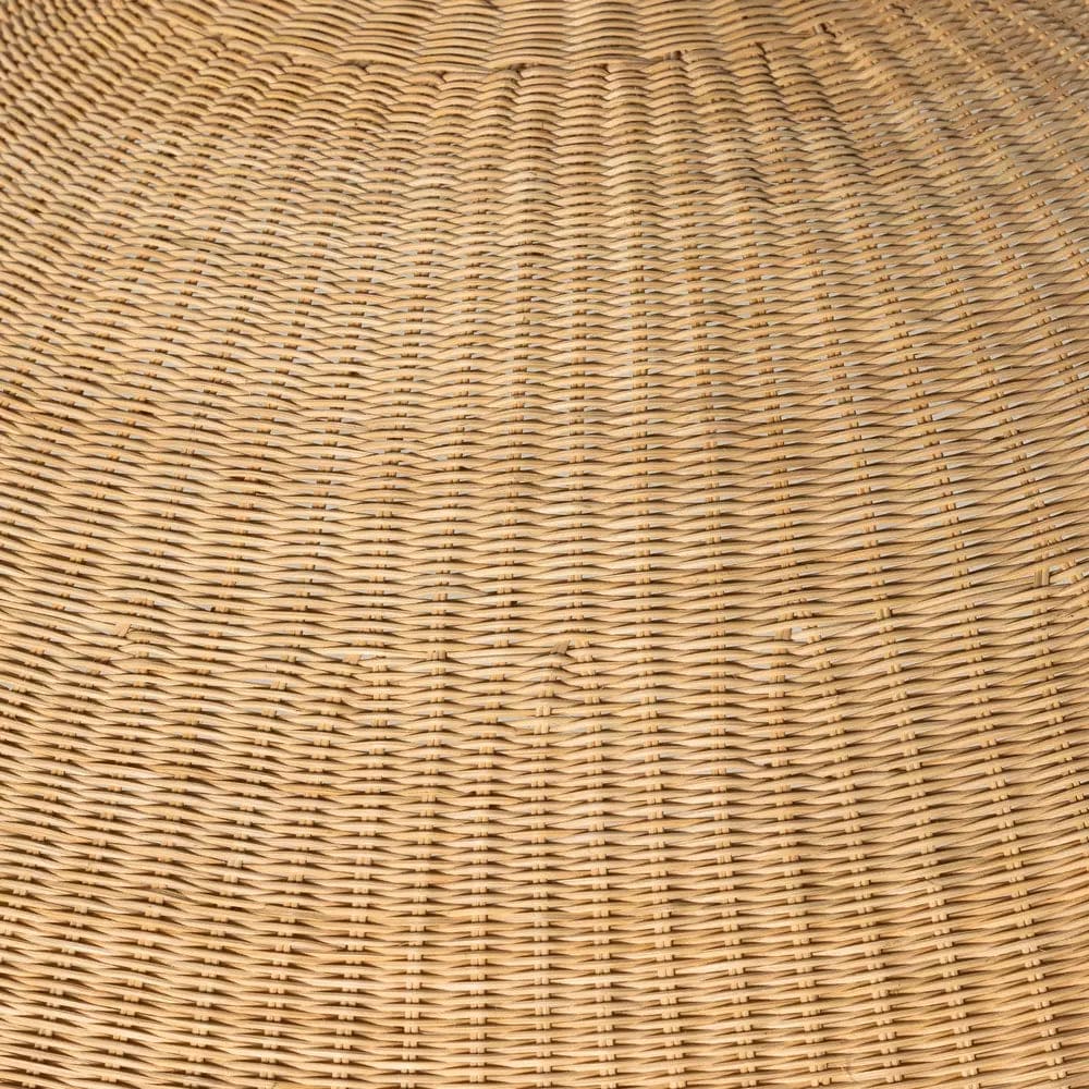 Overscale Woven Rattan Pendant