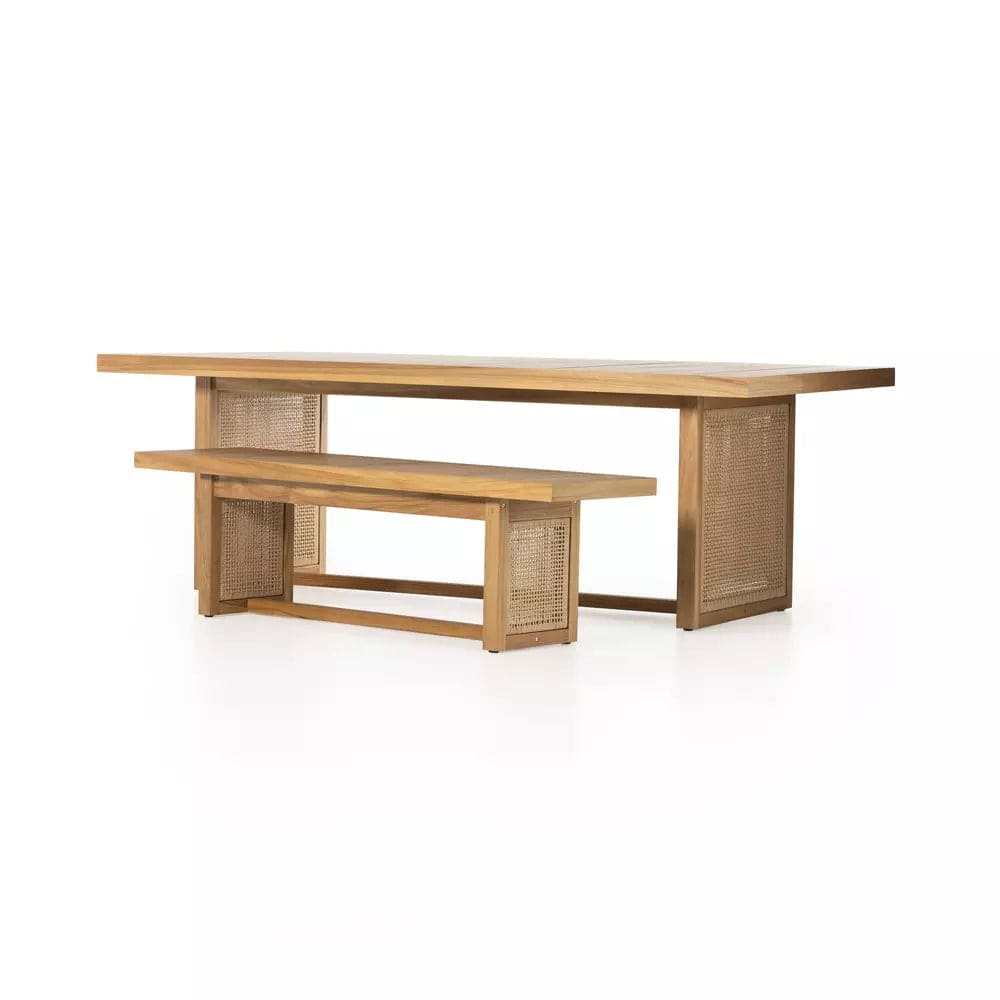 Merit Outdoor Dining Bench-64"