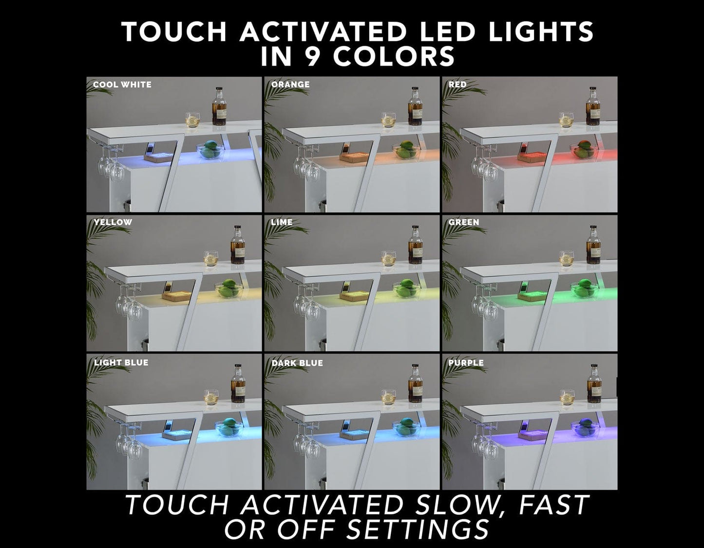 Zena Bar w/LED Lights