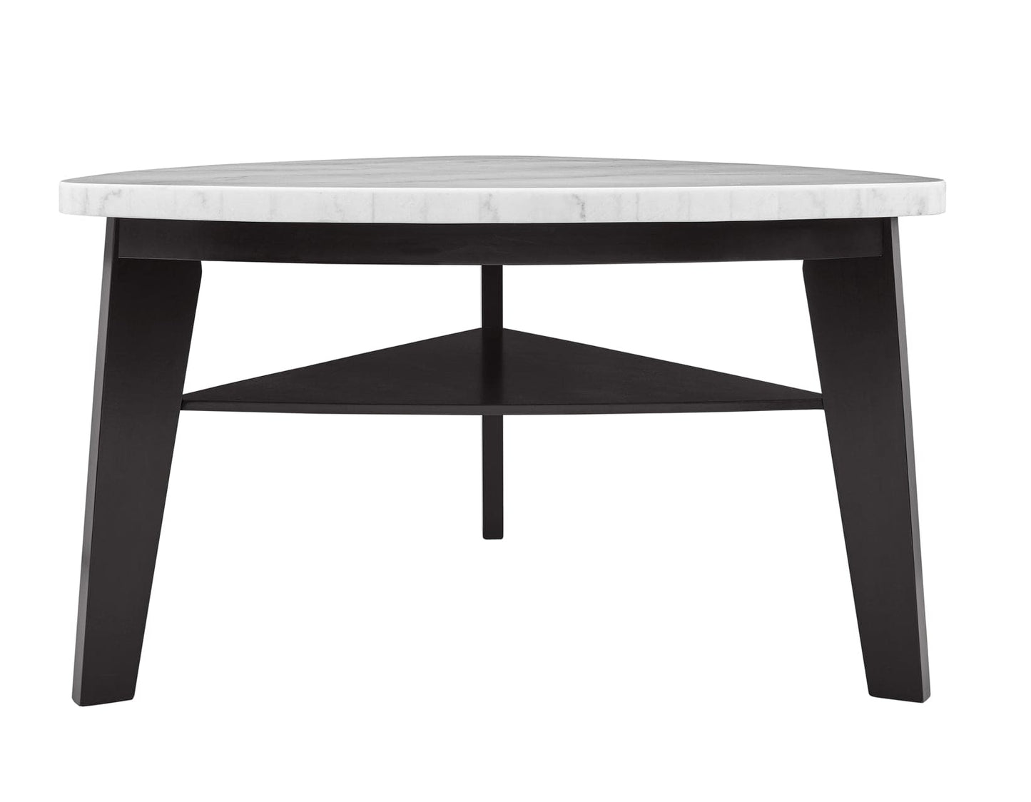 Carrara 6-Piece Marble Counter Dining Set
(Table, Storage Bench & 4 Counter Chairs)