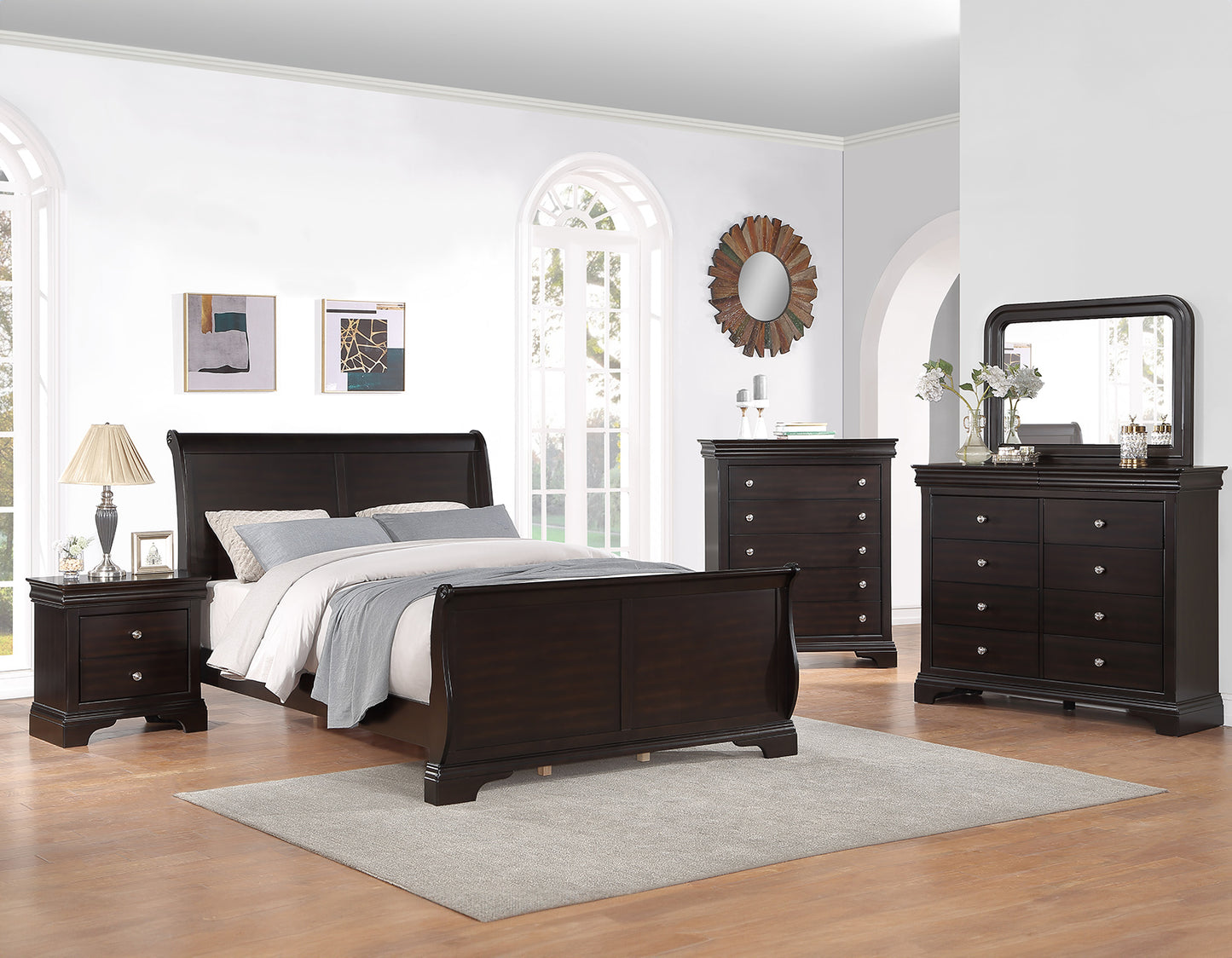 Dominique Queen Bed