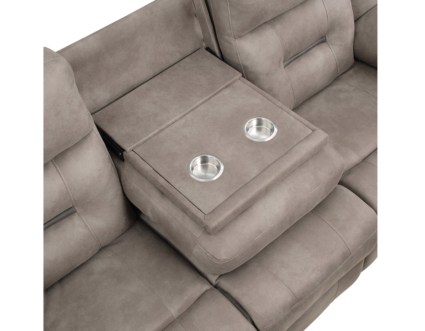 Abilene 3-Piece Manual Reclining Set, Tan