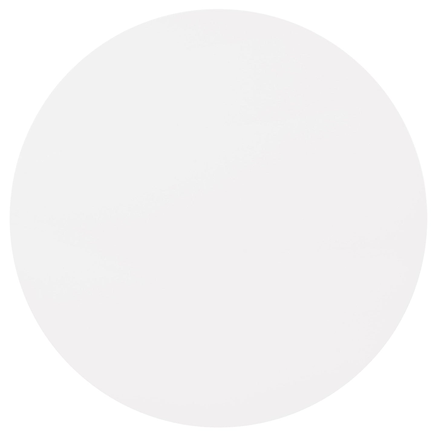 Breckenridge Round 40-inch Round Dining Table Matte White