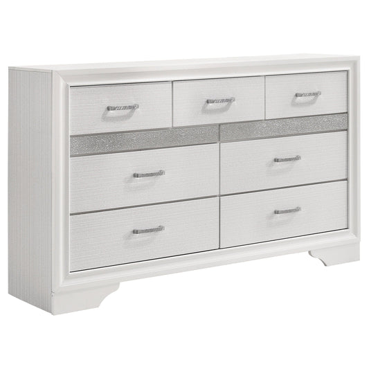 Miranda 9-drawer Dresser White