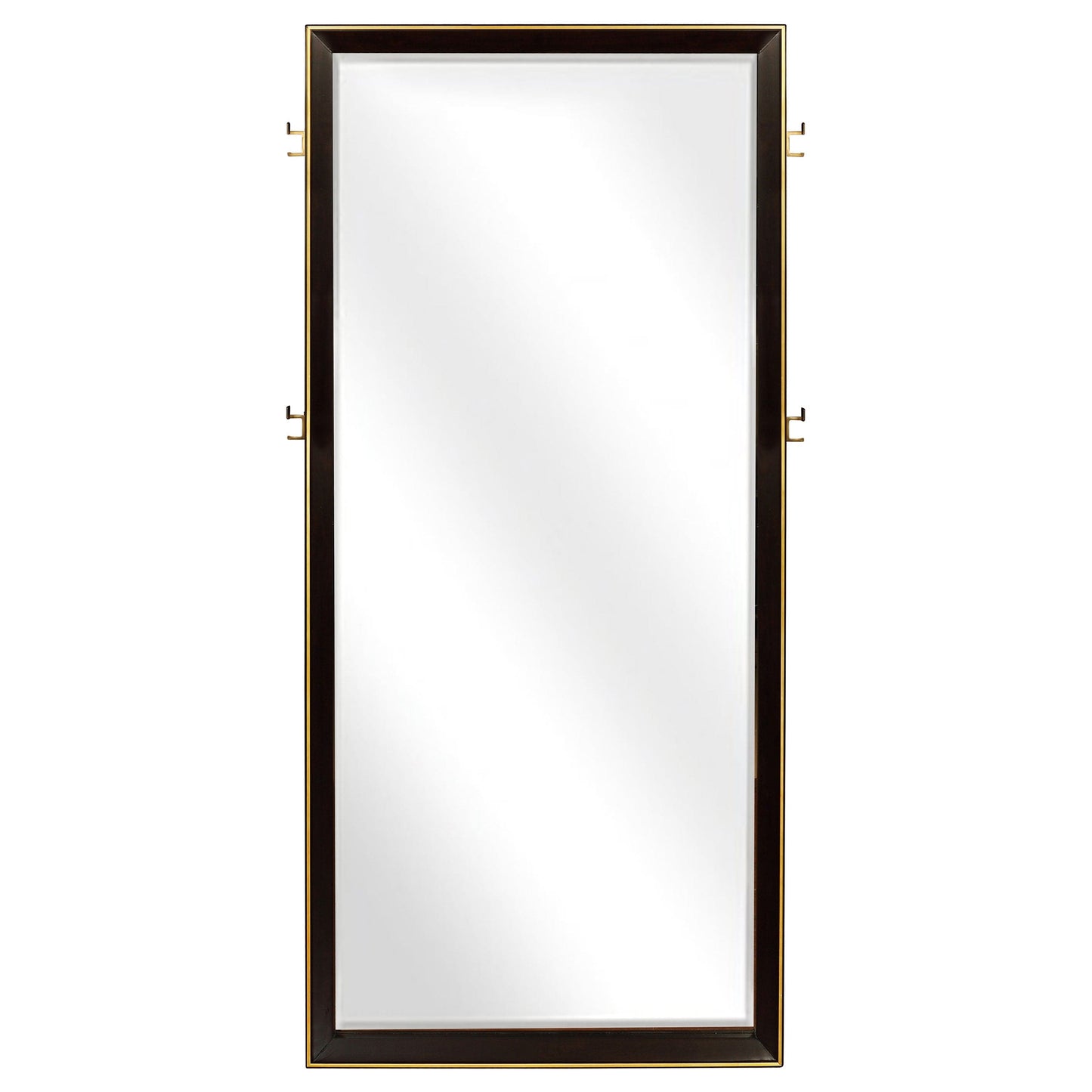 Durango 80-inch Standing Floor Mirror Smoked Peppercorn