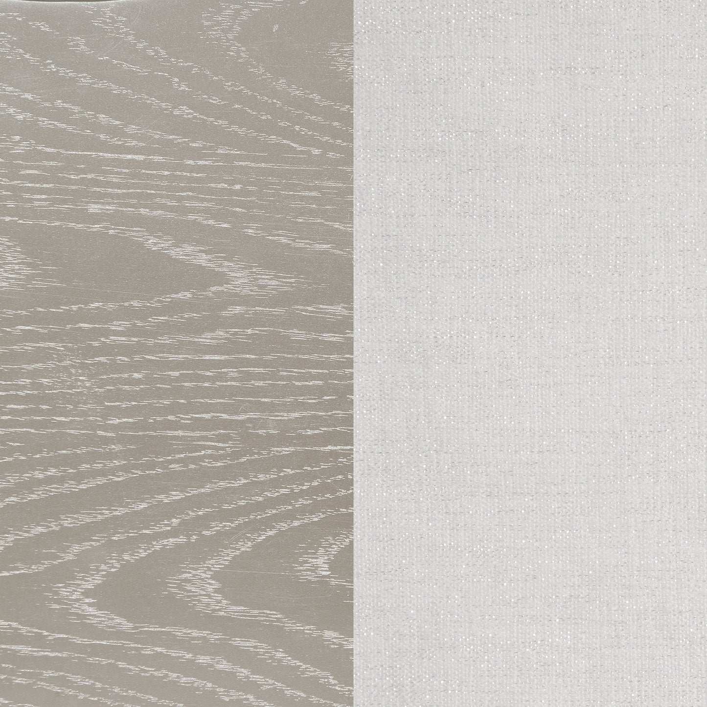 Evangeline Wood Queen LED Panel Bed Silver Oak