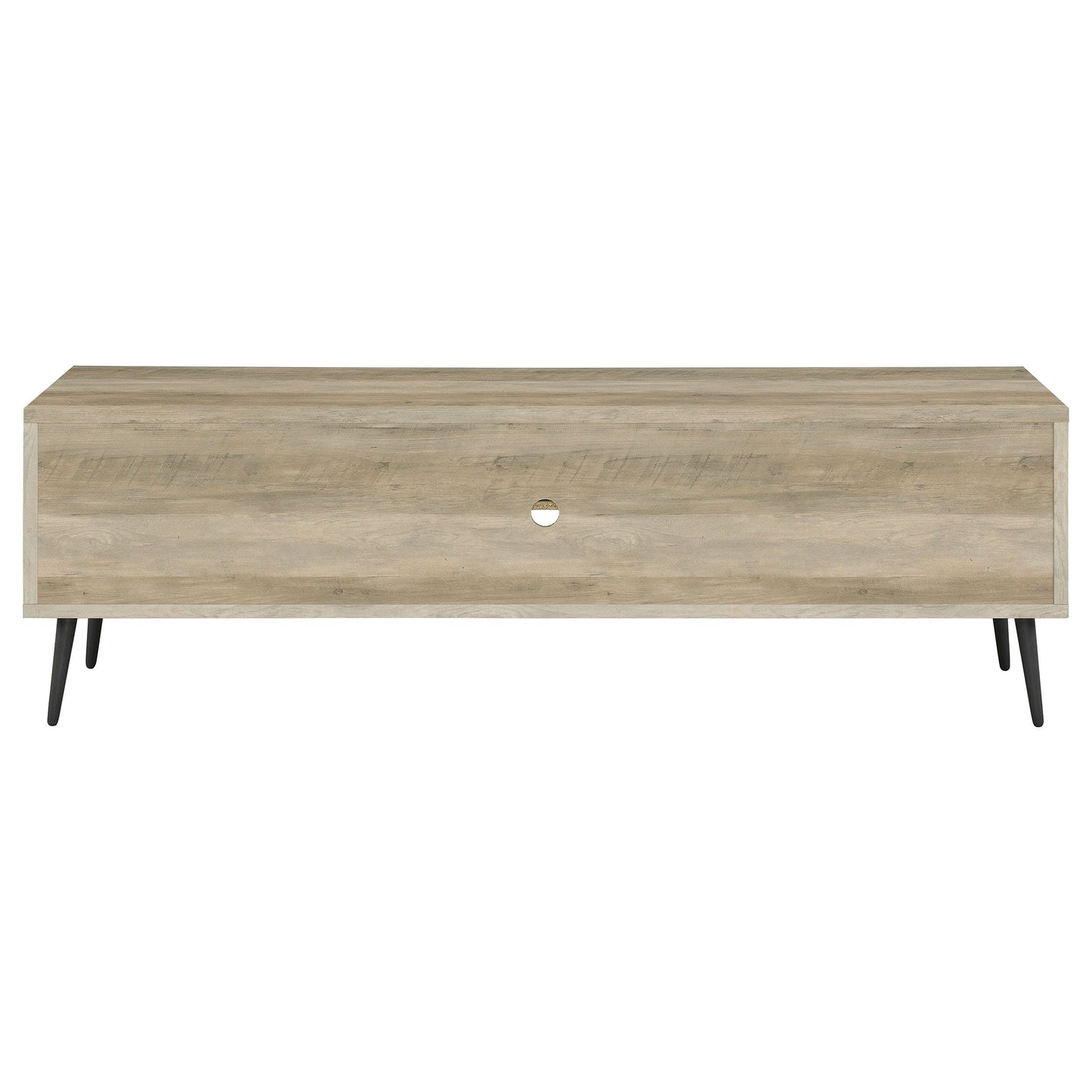 Allie 2-door Engineered Wood 71-inch TV Stand Distressed Pine
