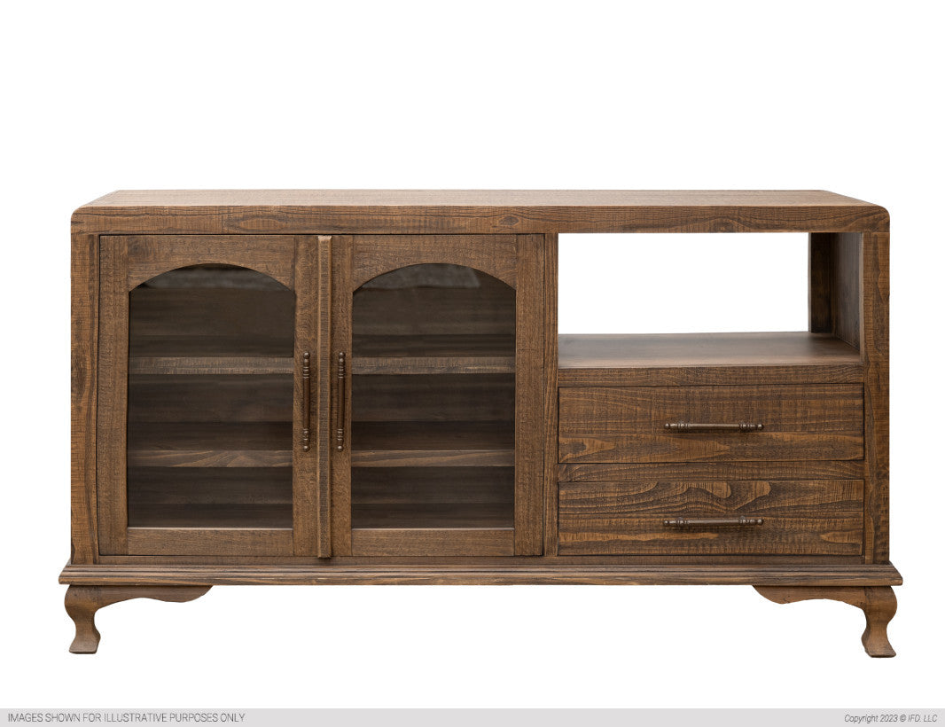 2 Doors, 2 Drawers, Console