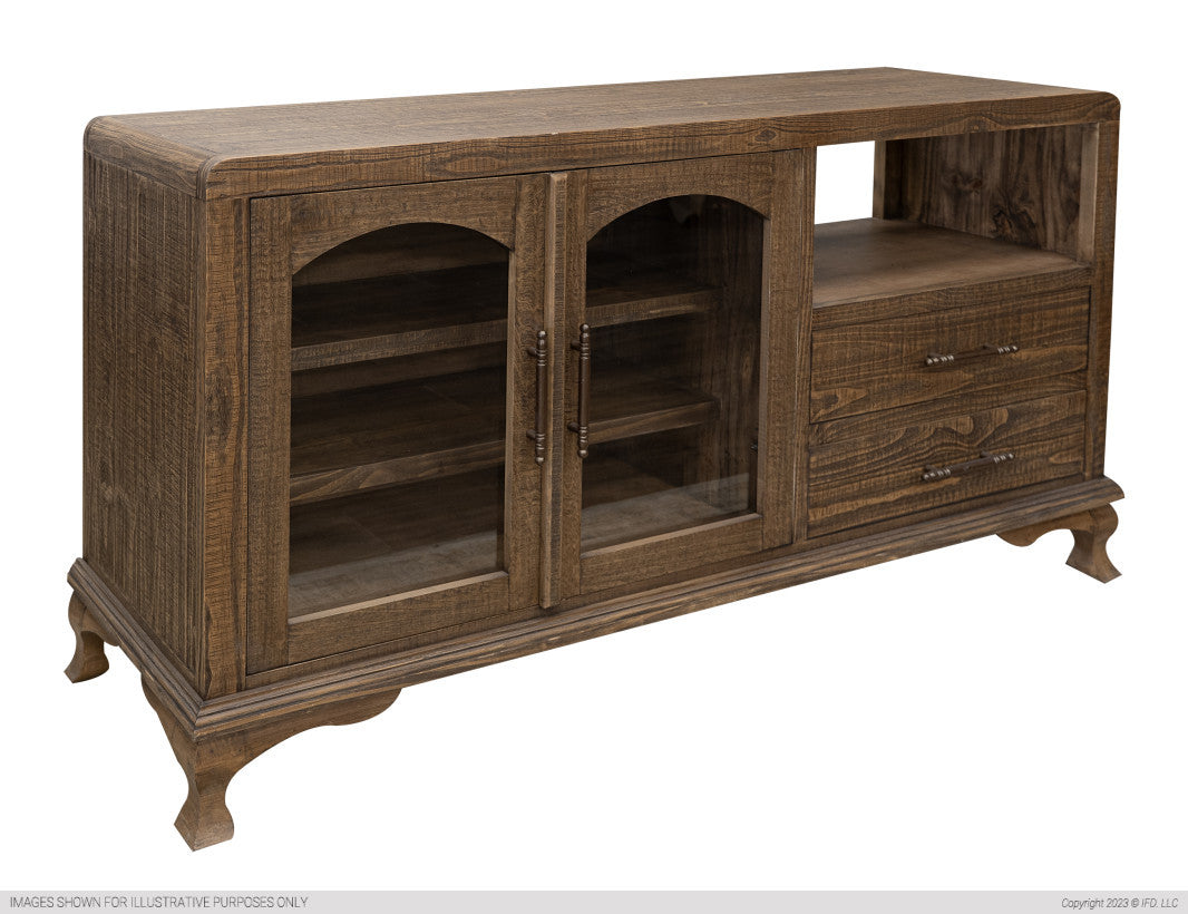2 Doors, 2 Drawers, Console