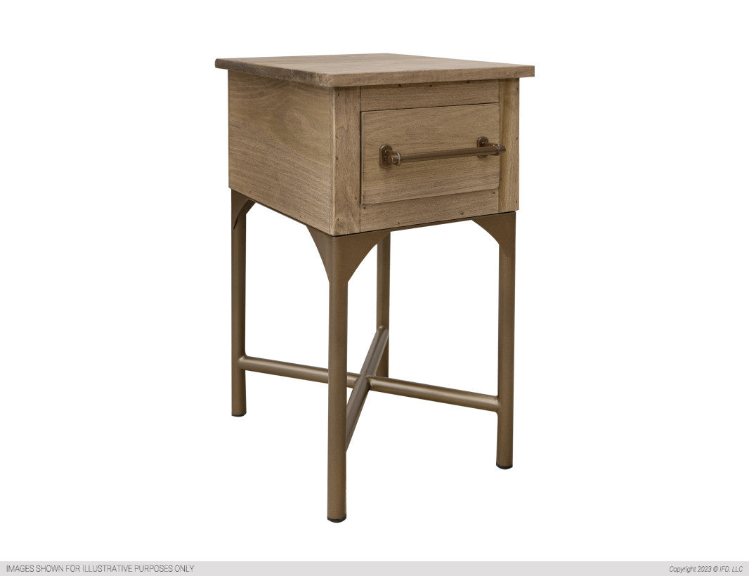 Metal Base Cocktail Table