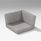 POLYWOOD Latitude Corner Seat Cushion — Grey Mist