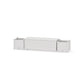 POLYWOOD 48" Nautical Straight Planter Storage Bench Set — Vintage White