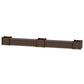POLYWOOD 72" Vineyard Straight Double Planter Storage Bench Set- Large — Kona