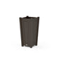POLYWOOD Country Living Tapered Square Planter Box — Vintage Coffee
