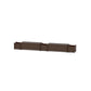 POLYWOOD 48" Nautical Straight Double Planter Storage Bench Set — Kona