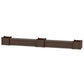 POLYWOOD 72" Country Living Straight Double Planter Storage Bench Set- Large — Kona