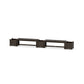 POLYWOOD 48" Vineyard Straight Double Planter Bench Set — Vintage Coffee