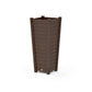 POLYWOOD Nautical Tapered Square Tall Planter Box — Kona