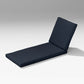 POLYWOOD Estate Chaise Lounge Full Cushion — Marine Indigo