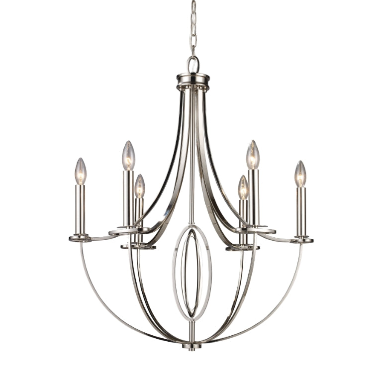 DIONE 25'' WIDE 6-LIGHT CHANDELIER  - FREE SHIPPING !!!