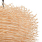 BAMBOO NEST 23'' WIDE 3-LIGHT CHANDELIER  -  FREE SHIPPING !!!