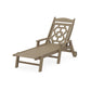 POLYWOOD Chinoiserie Chaise Lounge — Vintage Sahara