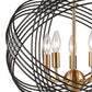 CONCENTRIC 19'' WIDE 5-LIGHT CHANDELIER  - FREE SHIPPING !!!
