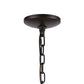 CONCENTRIC 19'' WIDE 5-LIGHT CHANDELIER  - FREE SHIPPING !!!