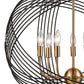 CONCENTRIC 26'' WIDE 7-LIGHT CHANDELIER  - FREE SHIPPING !!!