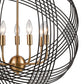 CONCENTRIC 26'' WIDE 7-LIGHT CHANDELIER  - FREE SHIPPING !!!