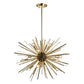 STARBURST 27'' WIDE 12-LIGHT CHANDELIER - FREE SHIPPING !!!