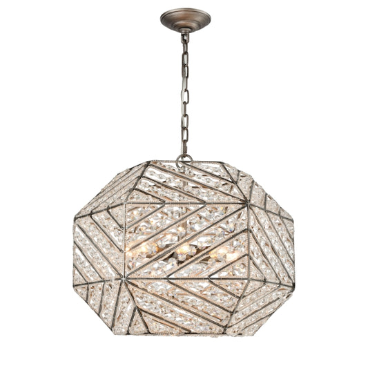 CONSTRUCTS 20'' WIDE 8-LIGHT CHANDELIER
