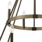 TRANSITIONS 36'' WIDE 12-LIGHT CHANDELIER - FREE SHIPPING !!!
