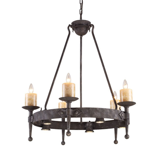 CAMBRIDGE 33'' WIDE 5-LIGHT CHANDELIER  -  FREE SHIPPING !!!