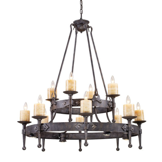 CAMBRIDGE 42'' WIDE 12-LIGHT CHANDELIER  -  FREE SHIPPING !!!