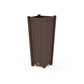 POLYWOOD Vineyard Tapered Square Tall Planter Box — Kona