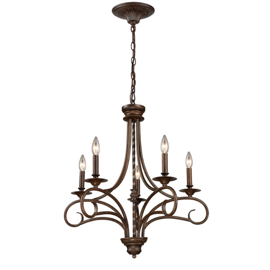 GLOUCESTER 24'' WIDE 5-LIGHT CHANDELIER - FREE SHIPPING !!!