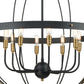 CALDWELL 32'' WIDE 8-LIGHT CHANDELIER  -  FREE SHIPPING !!!
