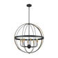 CALDWELL 32'' WIDE 8-LIGHT CHANDELIER - FREE SHIPPING !!!