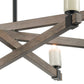 STONE MANOR 34'' WIDE 8-LIGHT CHANDELIER - FREE SHIPPING !!!