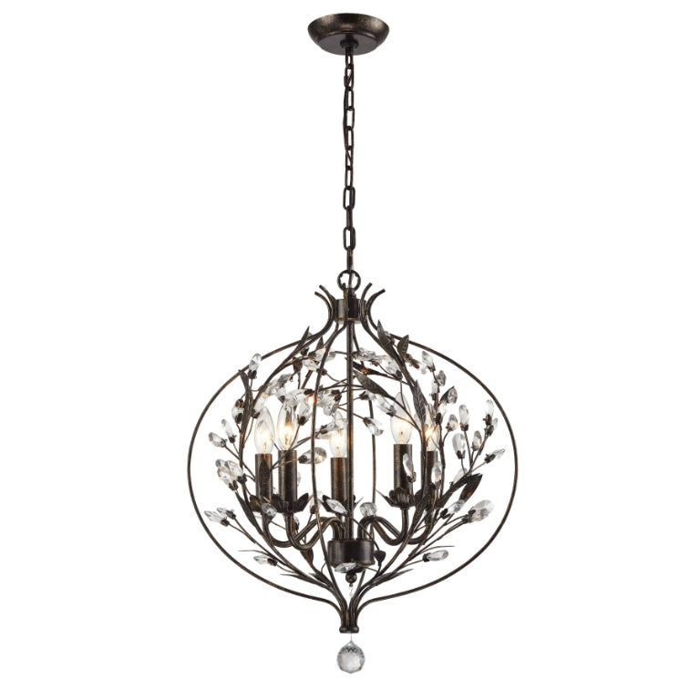 CIRCEO 20'' WIDE 5-LIGHT CHANDELIER  -  FREE SHIPPING !!!