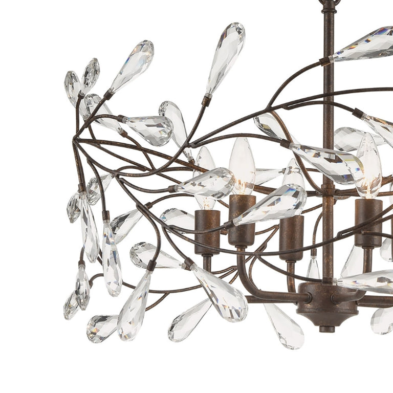 CRISLETT 23'' WIDE 6-LIGHT CHANDELIER  - FREE SHIPPING !!!