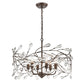 CRISLETT 23'' WIDE 6-LIGHT CHANDELIER  - FREE SHIPPING !!!