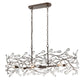 CRISLETT 43'' WIDE 6-LIGHT LINEAR CHANDELIER  - FREE SHIPPING !!!