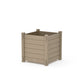 POLYWOOD Nautical Large Square Planter Box — Vintage Sahara