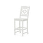 POLYWOOD Chinoiserie Bar Side Chair — Vintage White