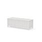 POLYWOOD Vineyard 48" Storage Bench — Vintage White