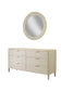 PALMETTO HOME - PEARL 6 DRAWER DRESSER