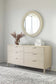 PALMETTO HOME - PEARL 6 DRAWER DRESSER